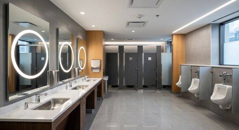 Industrial Bathroom Renovation in Charleston, SC