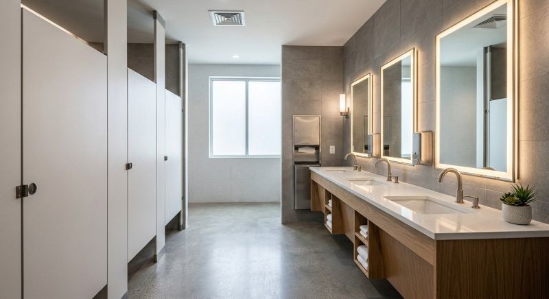 Office Restroom Renovation in Charleston, SC